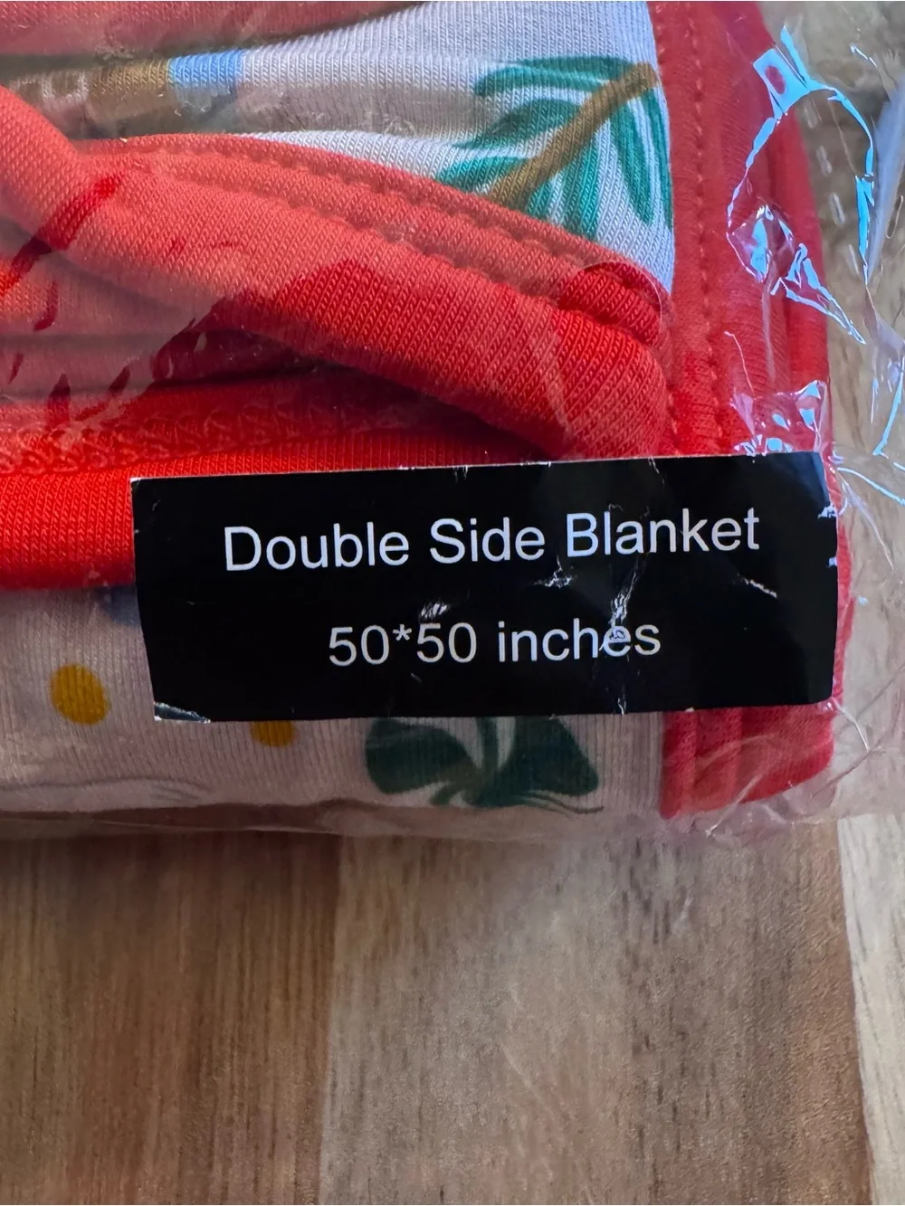 Bamboo Blanket Christmas Santa & Holiday Print 50x50 NEW